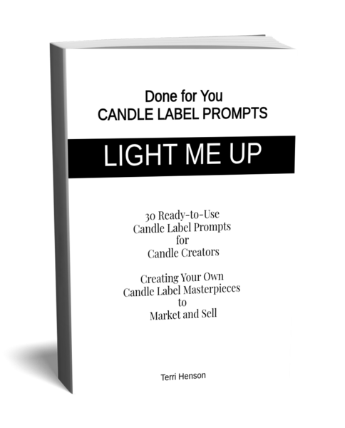 Done for You Candle Label Prompts