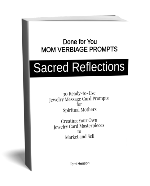 Done For You Jewelry Message Cards for Spiritual Moms